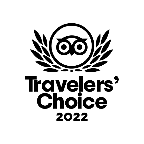 Tripadvisor Travellers' Choice 2022 badge